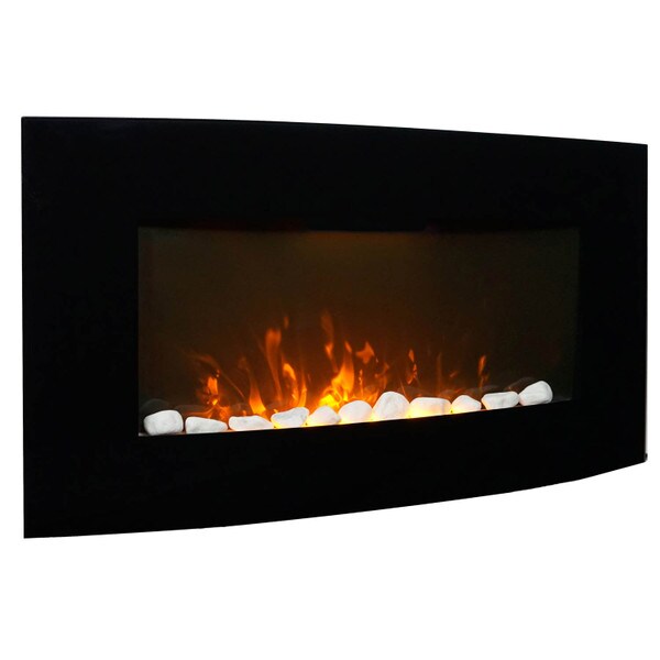 36 inch Stirling Curved Fireplace